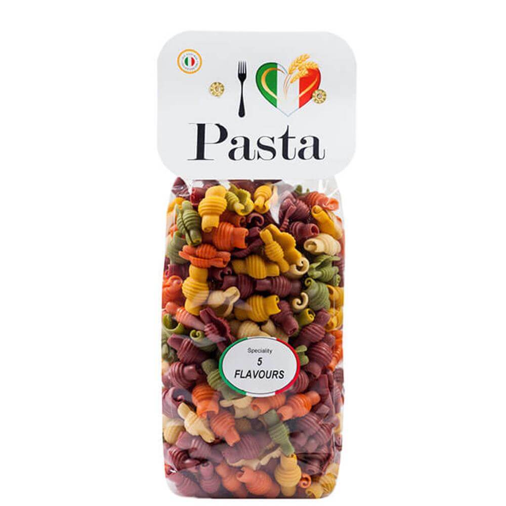 Love Italia 5 Flavours Candy Pasta 500g